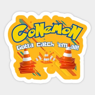 Conemon! Sticker